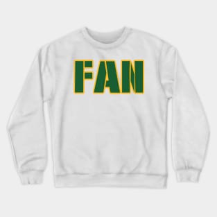 Green Bay LYFE Football SUPER FAN!!! Crewneck Sweatshirt